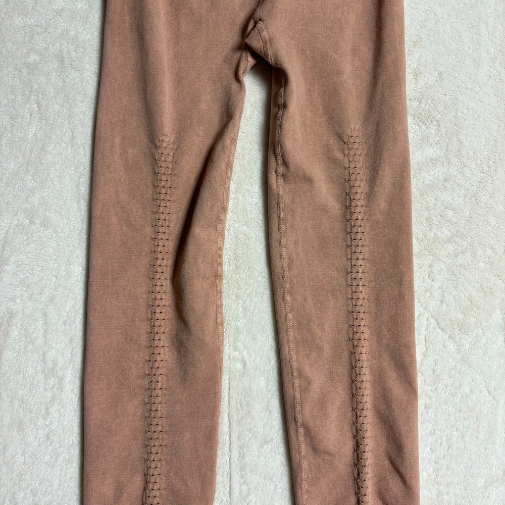 Free People FP‎ Movement Womens High Rise Good Karma Leggings XXS Dessert Dune - Picture 7 of 11